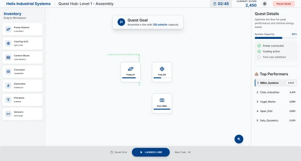 Helix Industry · интерактивный инфокиоск для выставочного стенда